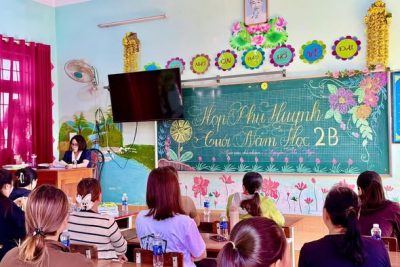 HỌP PHỤ HUYNH CUỐI NĂM HỌC 2025 – 2026